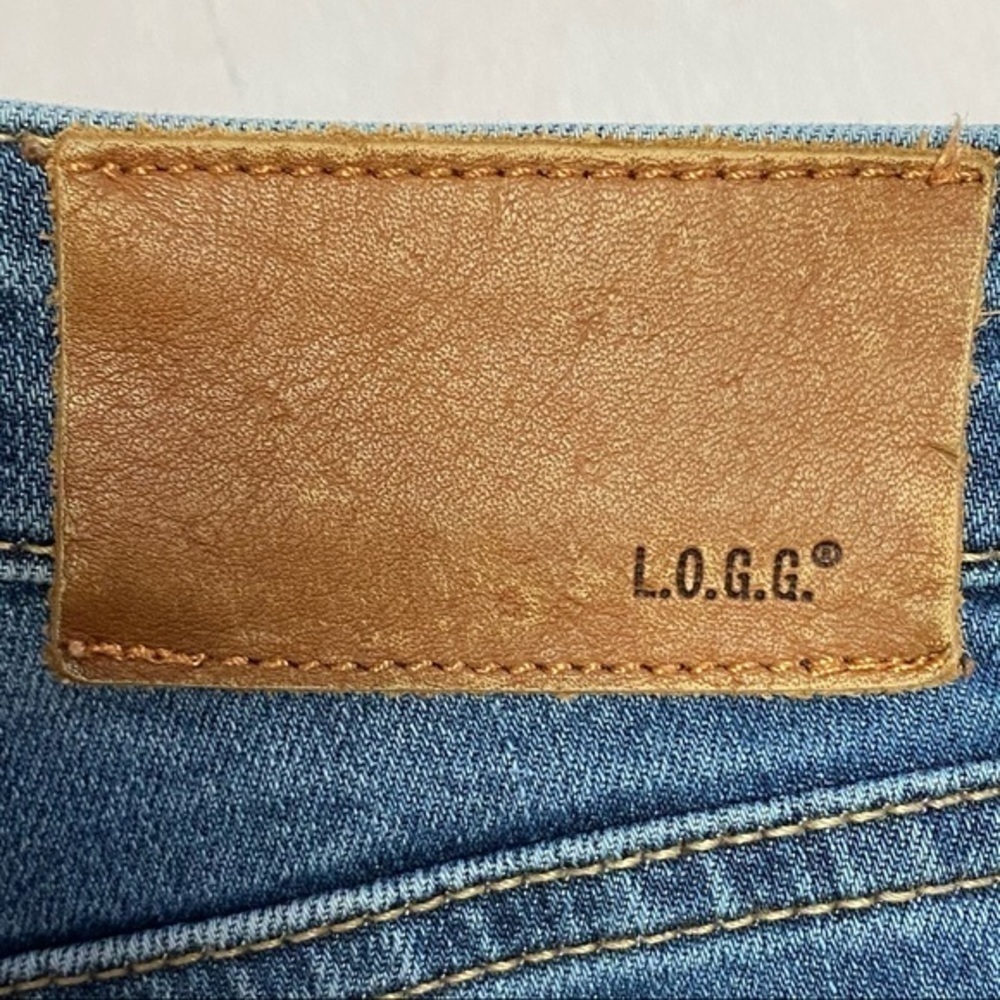 H&M L.O.G.G. Blue High Rise Jeans - Picture 4 of 7